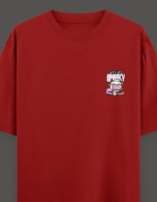 Lets Spooky Oversized T-Shirt - Image 8