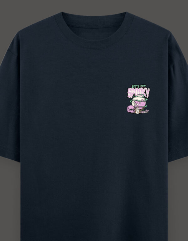 Lets Spooky Oversized T-Shirt - Image 6
