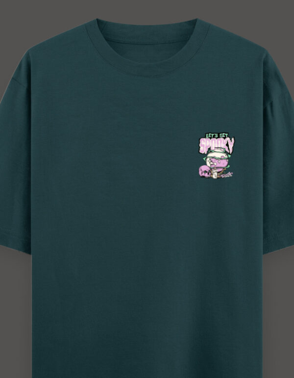 Lets Spooky Oversized T-Shirt - Image 3