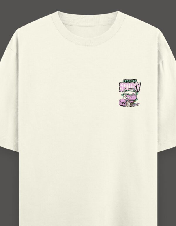 Lets Spooky Oversized T-Shirt - Image 4